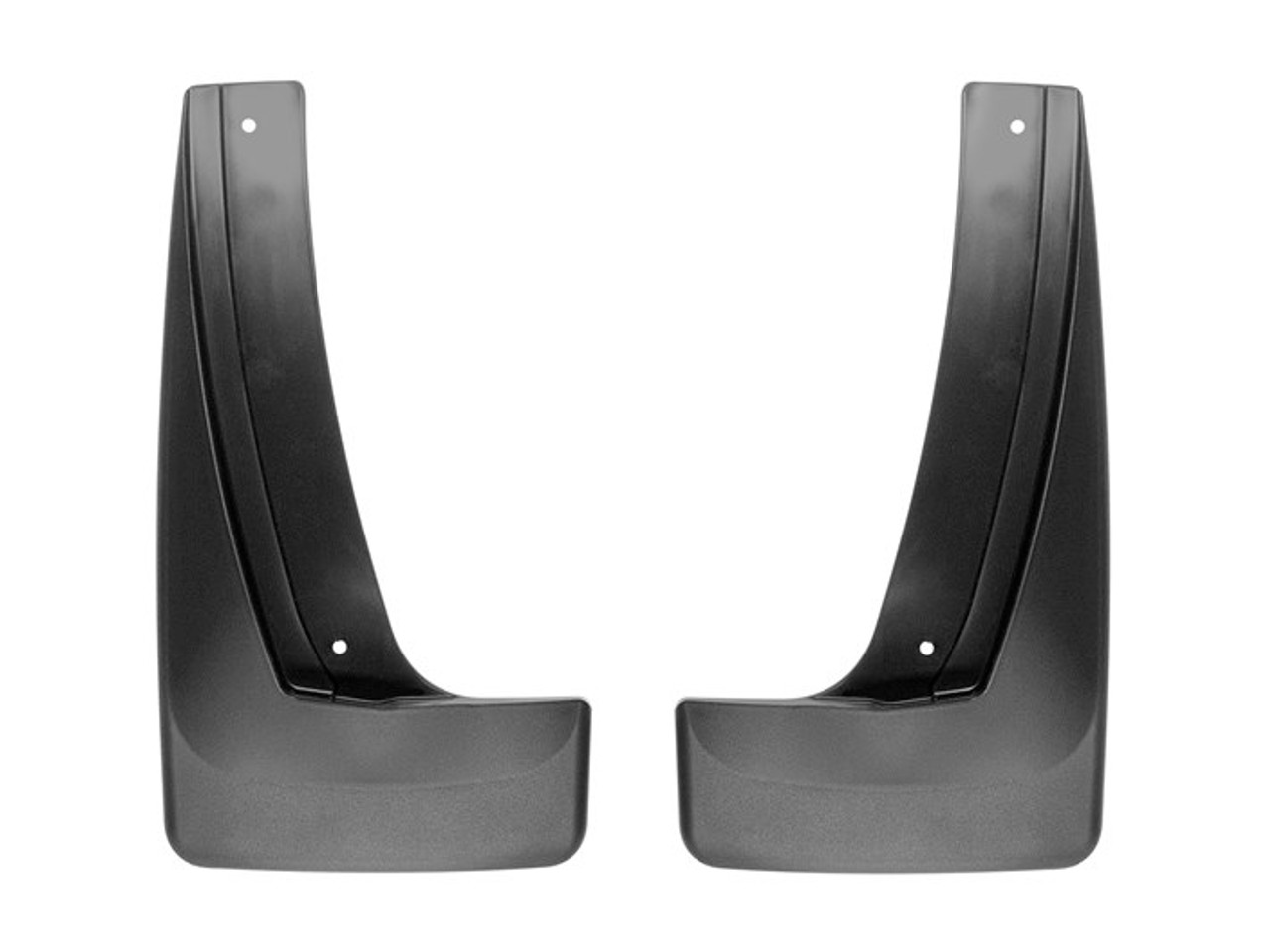 WeatherTech 18-  GMC Terrain Rear Black No Drill Mudflaps - WEA120079