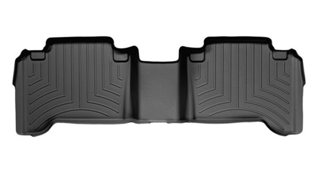 WeatherTech 05-   Toyota Tacoma Rear Floor Liners Black - WEA440213