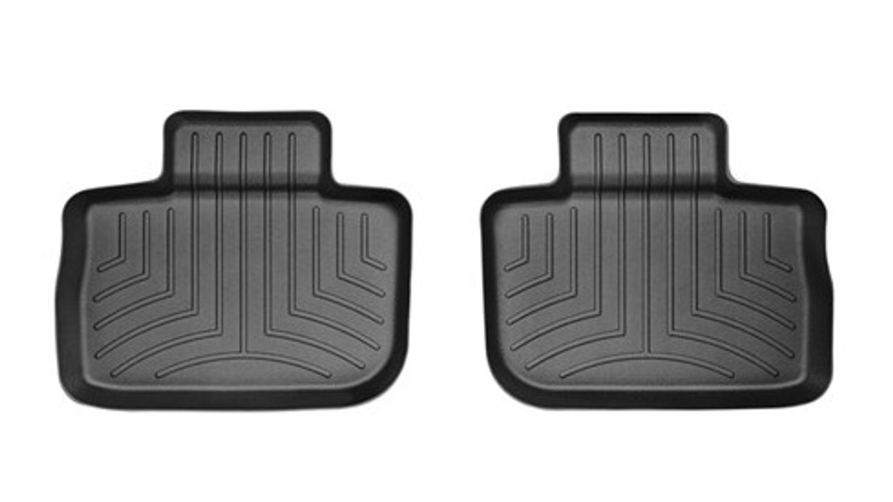 WeatherTech 11-13 Dodge Charger Rear Floor Liners Black - WEA443792