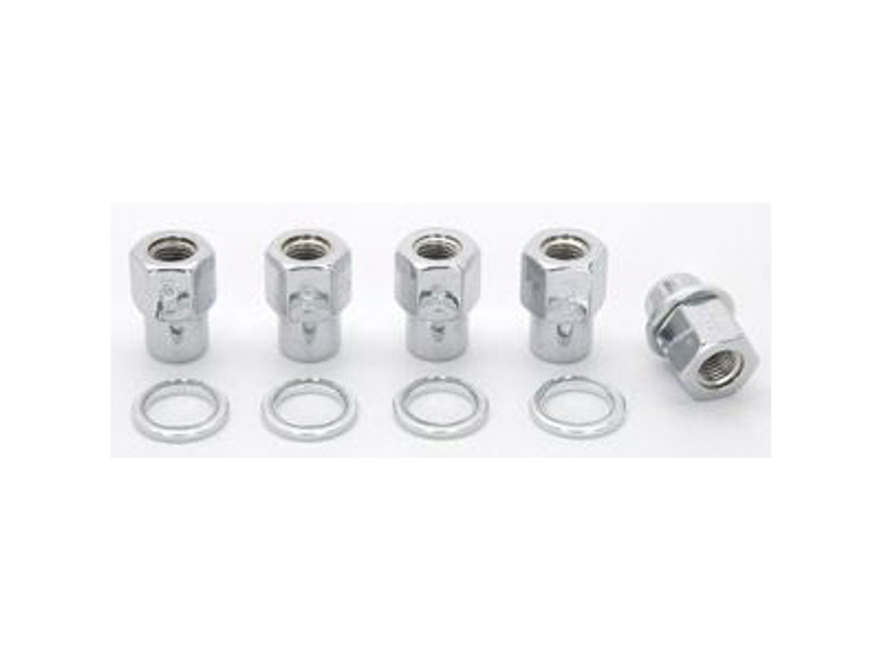 Weld Lug Nuts 12mm x 1.5 RH Open End w/Washers (5pk) - WEL601-1452