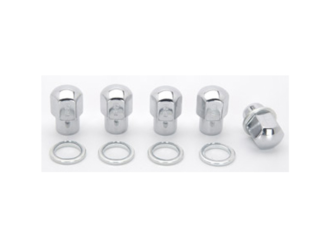 Weld Lug Nuts 1/2 RH Closed End w/Washers (5pk) - WEL601-1466