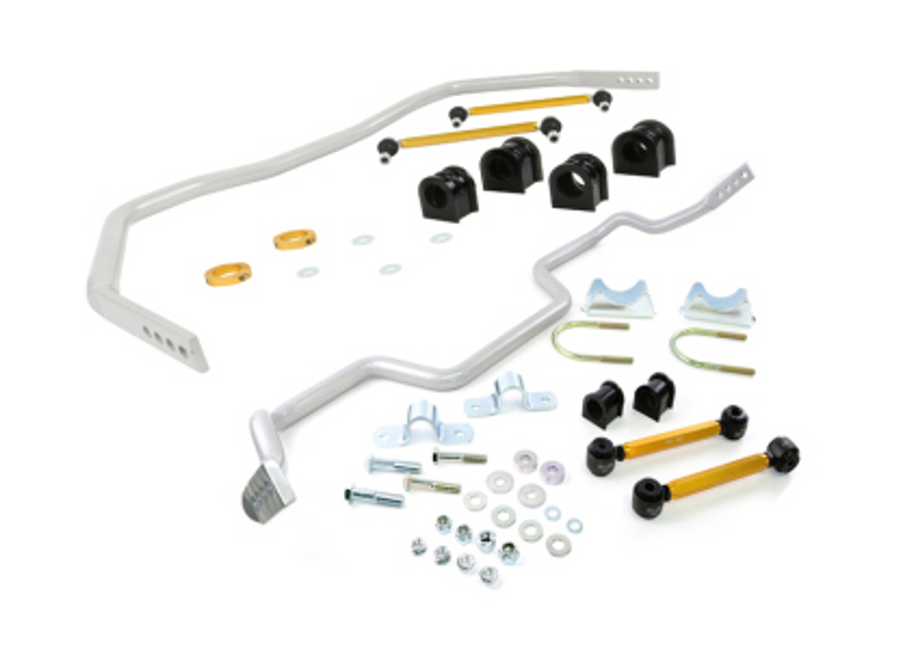 Whiteline 05-14 Mustang Sway Bars Front 33mm / Rear 27mm - WHIBFK005