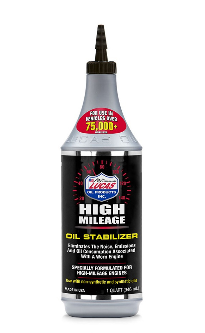 Lucas High Mileage Oil Stabili zer 1 Qt. - LUC10118