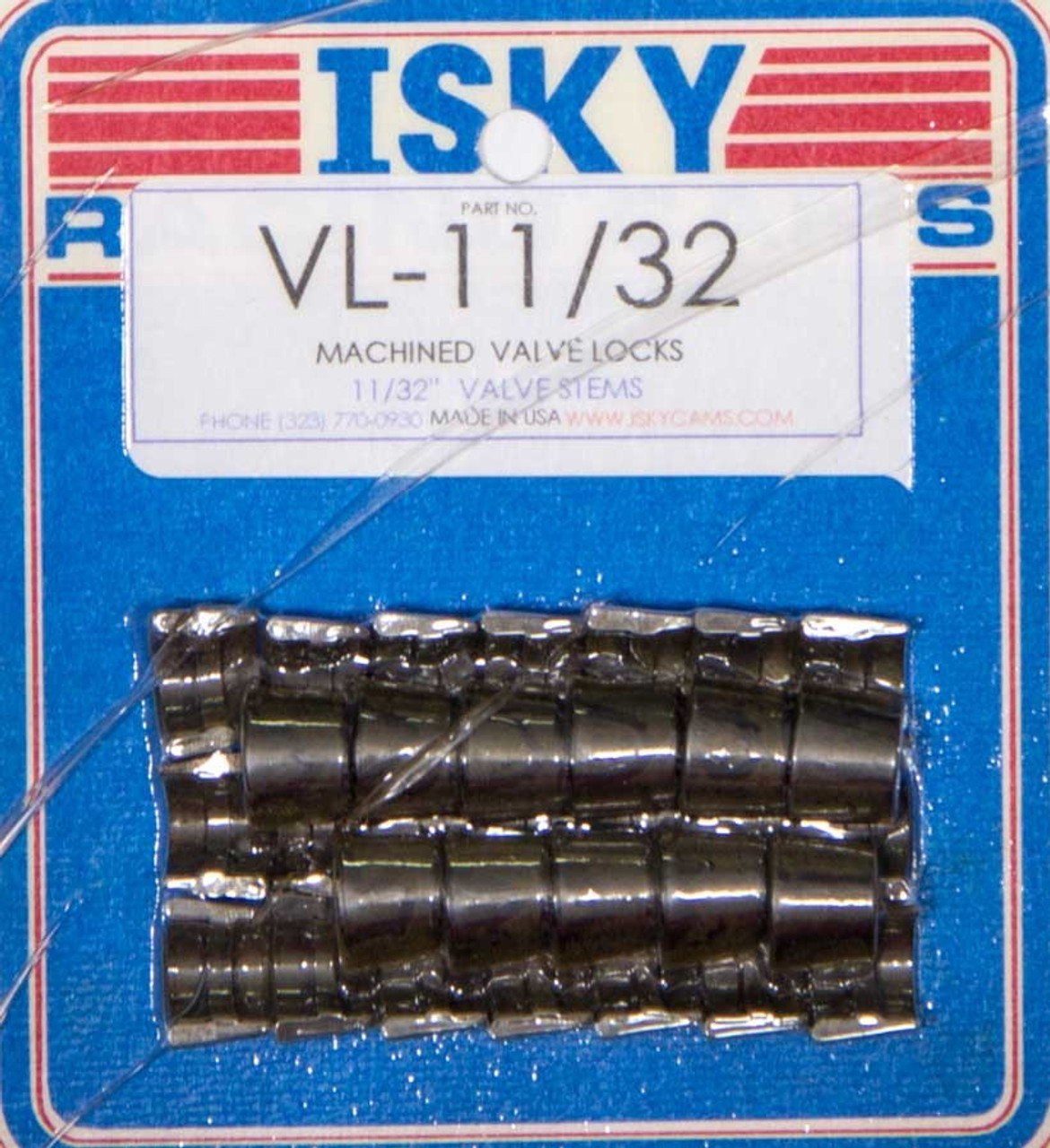 Isky 11/32in Valve Locks  - ISKVL-11/32
