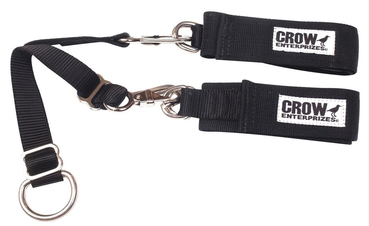 Crow Arm Restraints 2in Nylon Black Attaches On Arm - CRW11574A2