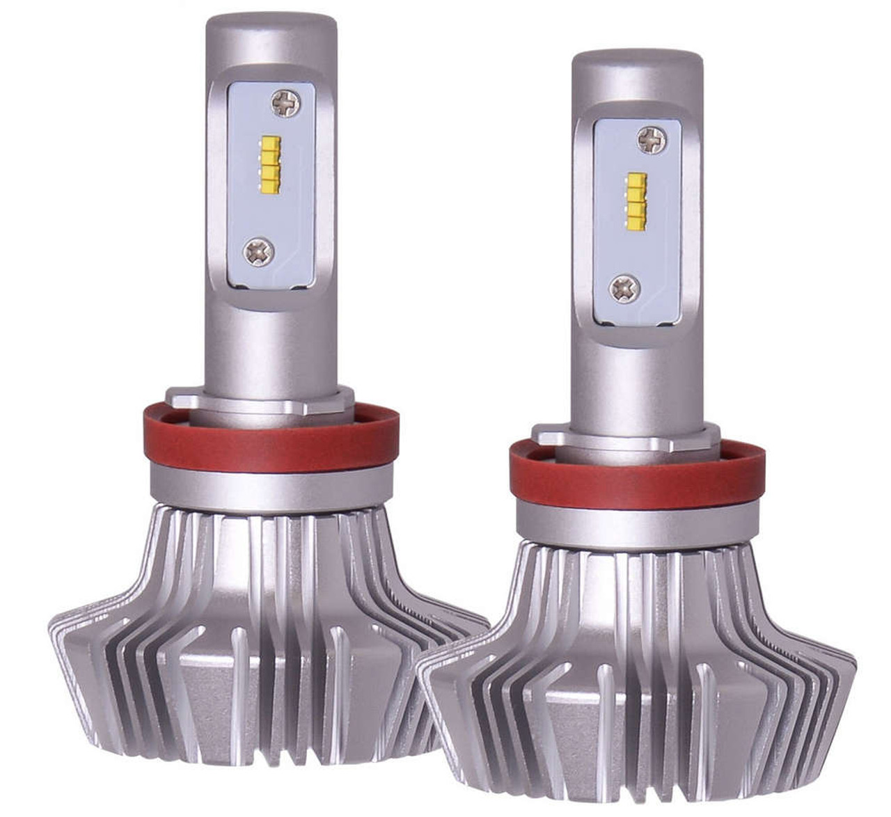 PIAA H11 Platinum LED Bulb Tw in Pack - 4000Lm  6000K - PIA26-17311