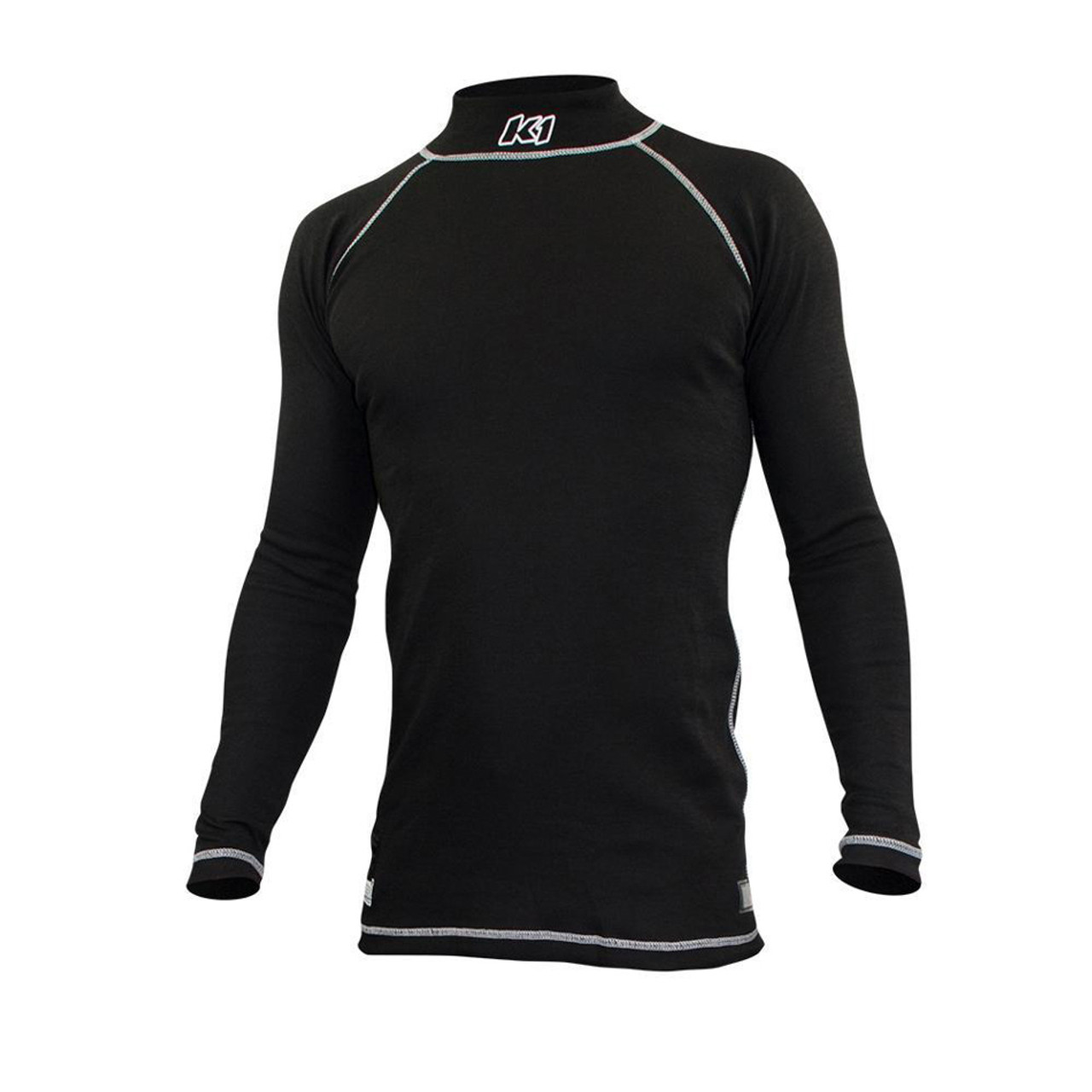 K1 Racegear Undershirt Flex Black Large - K1R26-FUS-N-L