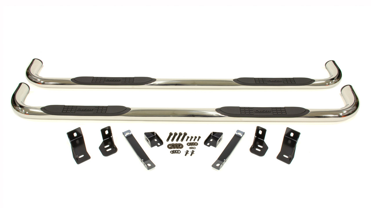 Dee Zee 3in Round Step Bars 14- GM P/U Crew Cab - DZZ372533