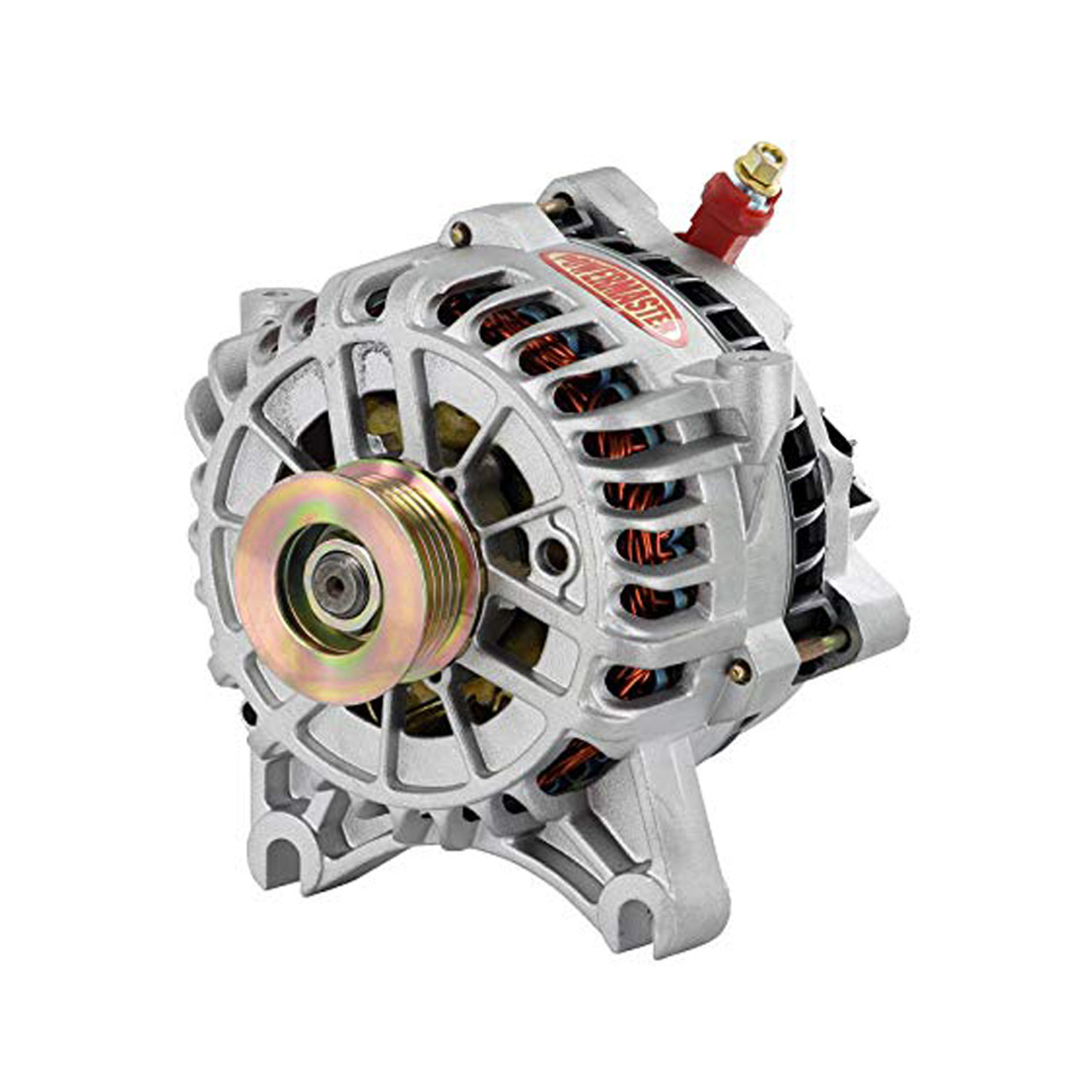 Powermaster Alternator Ford 6G  200A 6-grv Pulley Large Frame - PWM48315