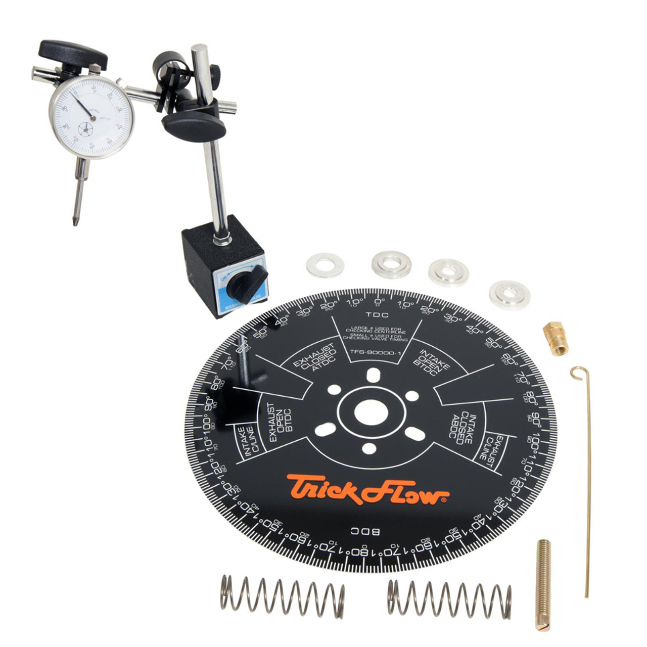 Trick Flow Camshaft Degree Kit w/11in Dia. Wheel - TRFTFS-90000-16