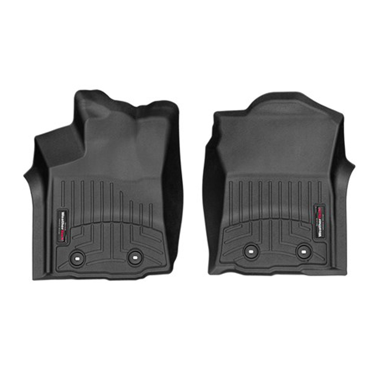 WeatherTech Black Front FloorLiner 18-   Toyota Tacoma - WEA4412991