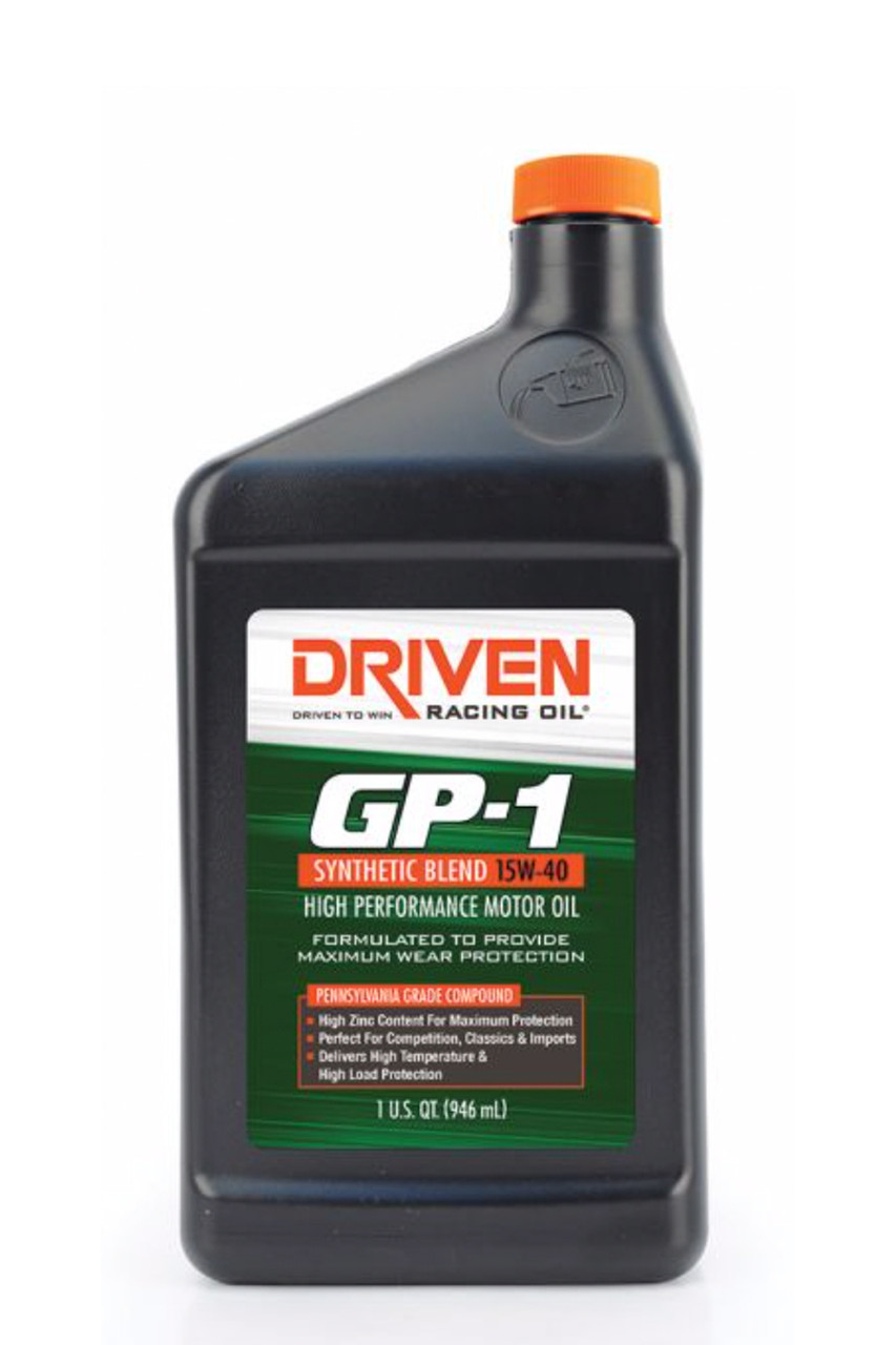 Driven GP-1 Semi-Synthetic 15w40 1 Quart - JGP19406