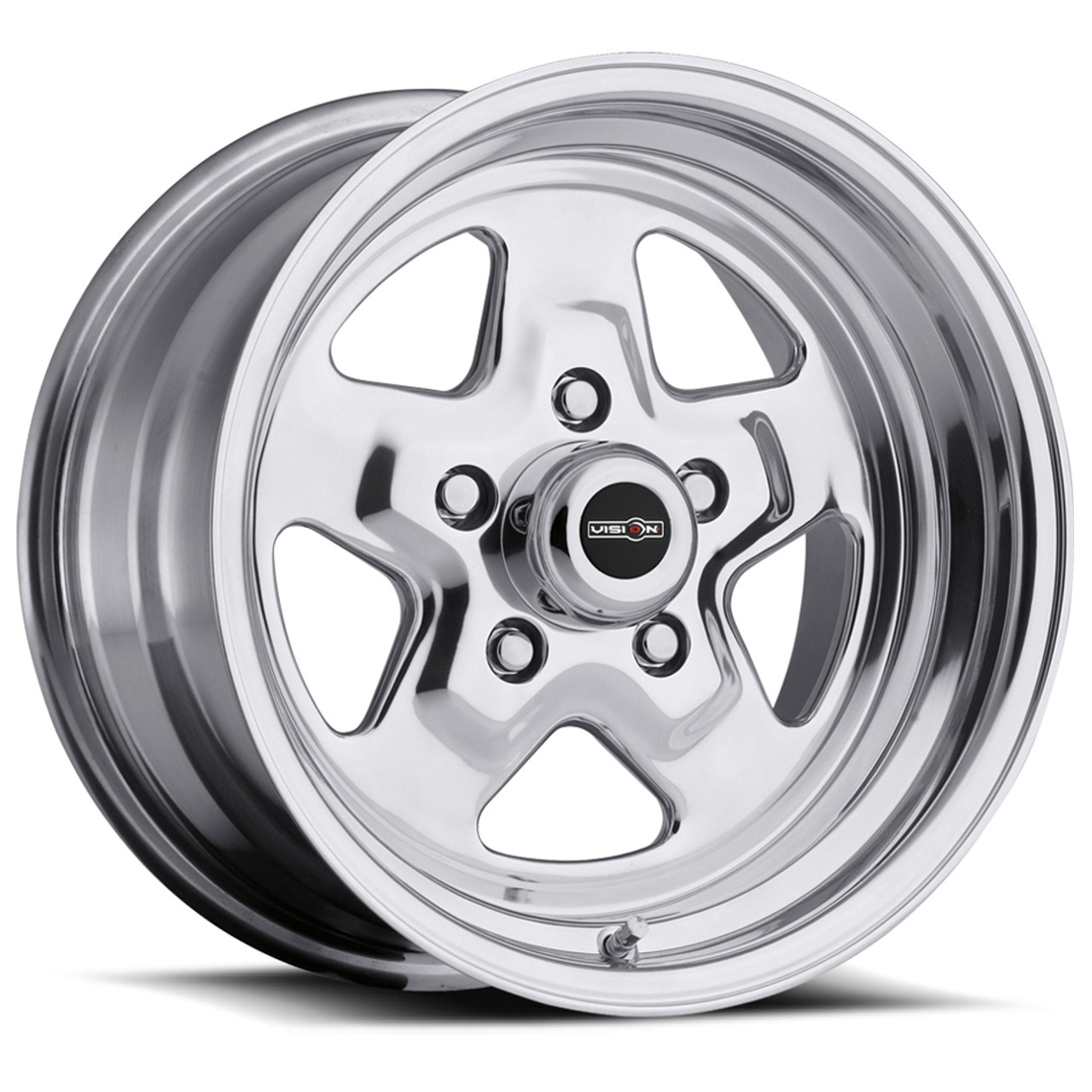 Vision Wheel Wheel 15X4 5-120.65/4.75 Polishedl Vision Nitro - VIS521H5461P-19