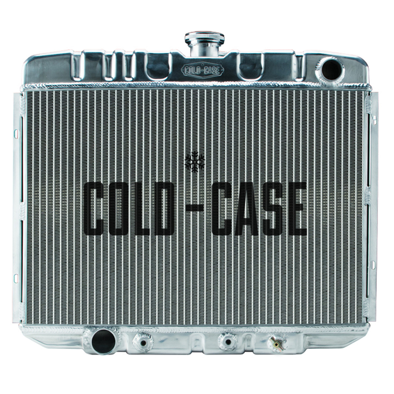 Cold Case COLD CASE RADIATORS 67-70 Mustang BB 24in Ra diator AT - CCRFOM588A - CCRFOM588A