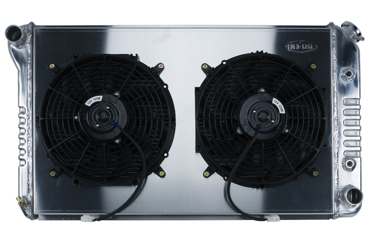 Cold Case COLD CASE RADIATORS 70-81 Firebird AT 12in Dual Fans - CCRGPF18AK - CCRGPF18AK