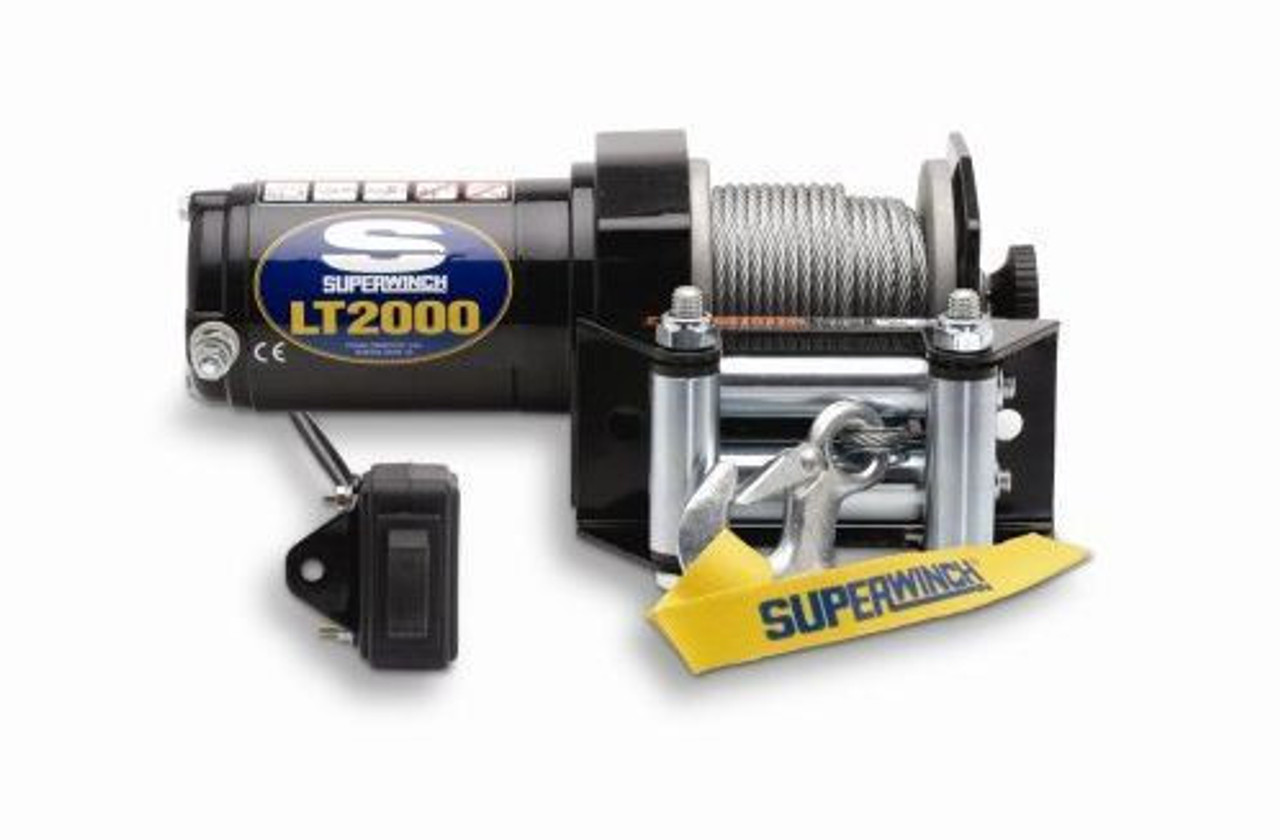 Superwinch LT2000-2000# ATV Winch w/Roller Fairlead - SUP1120210