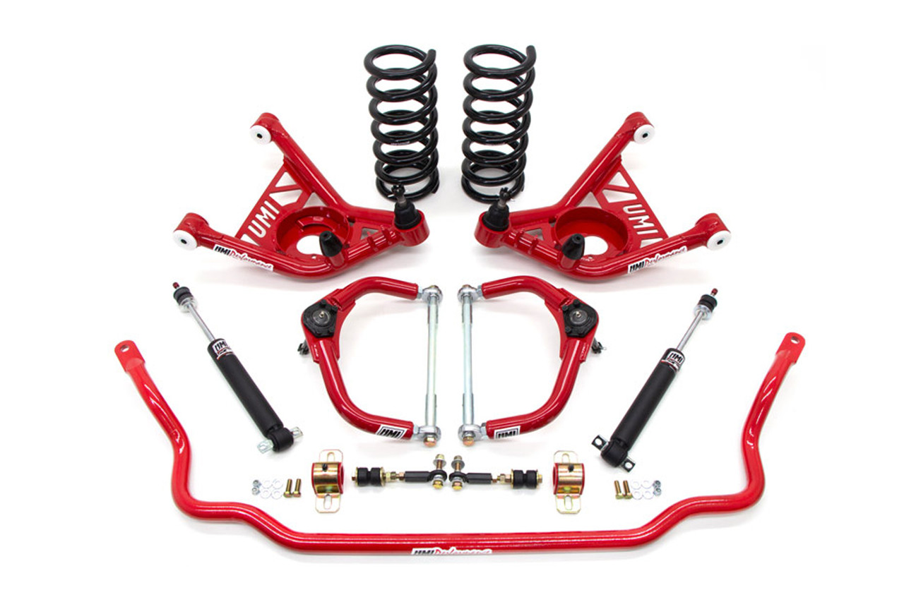 UMI 70-81 GM F-Body Front Handling Kit Lowers 2in - UMI266602-R