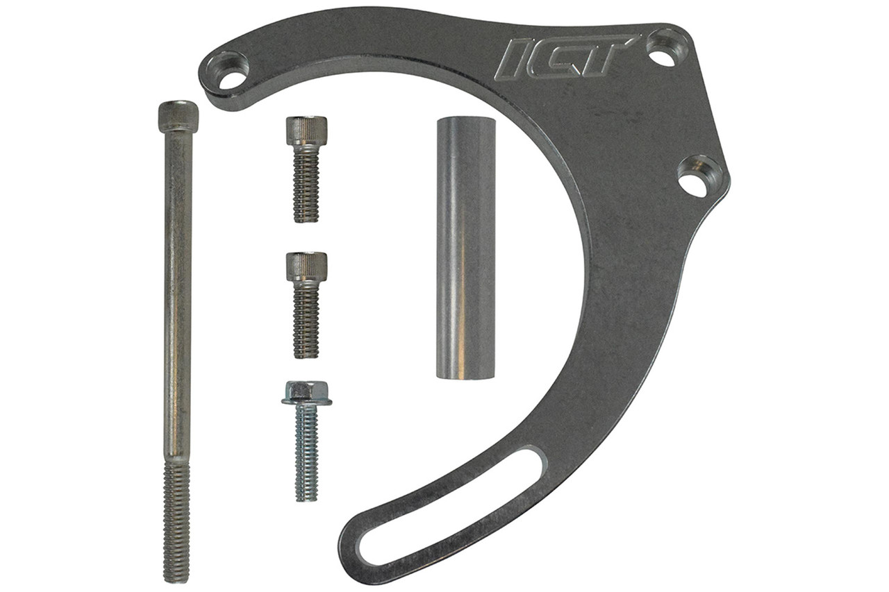 ICT BBC Billet Low Mount Alt ernator Bracket Kit - ICT551496