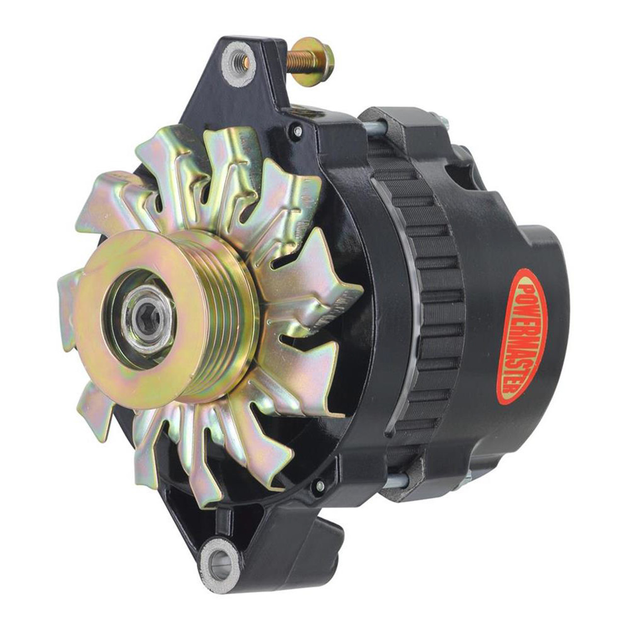 Powermaster Alternator GM CS130 140amp - Black - PWM578028