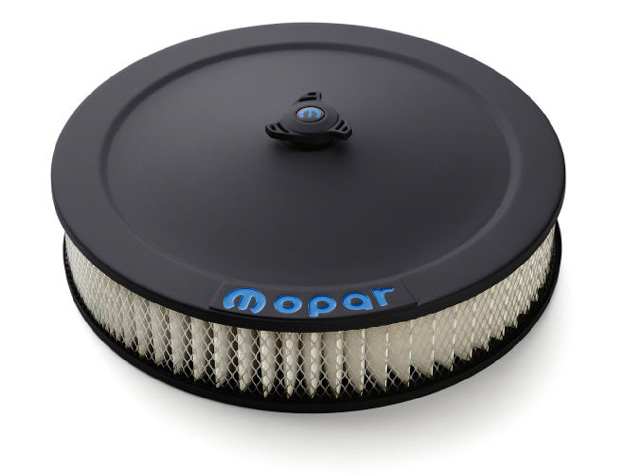 Proform 14in Air Cleaner Blue MO PAR Emblem Black Crinkle - PFM440-752