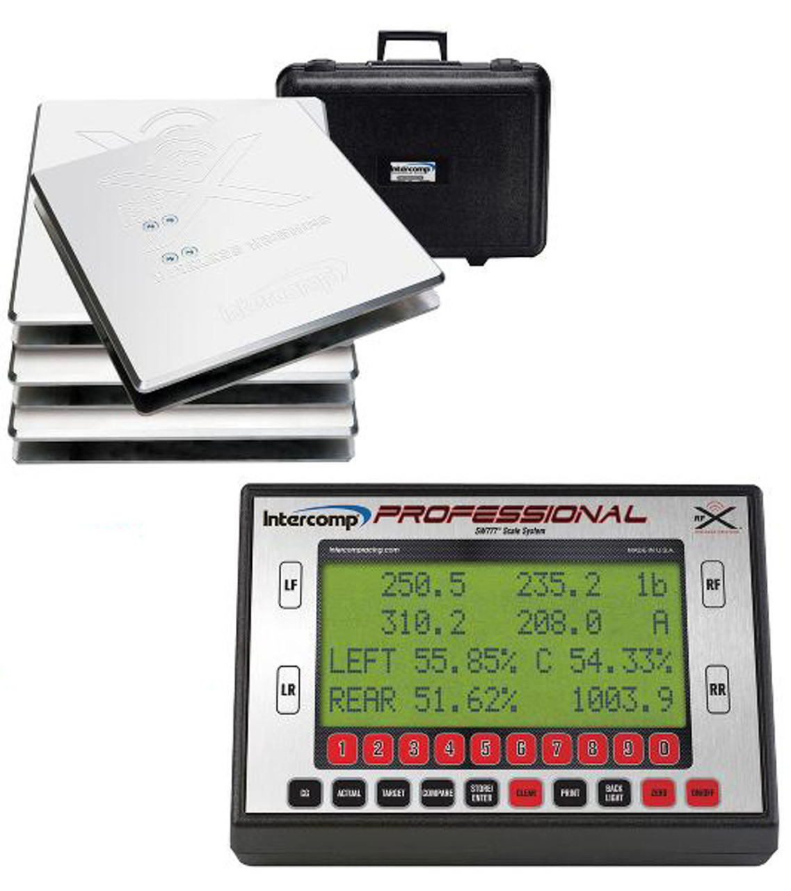 Intercomp SW777 Pro Kart Scales Wireless - Bluetooth - INT170322