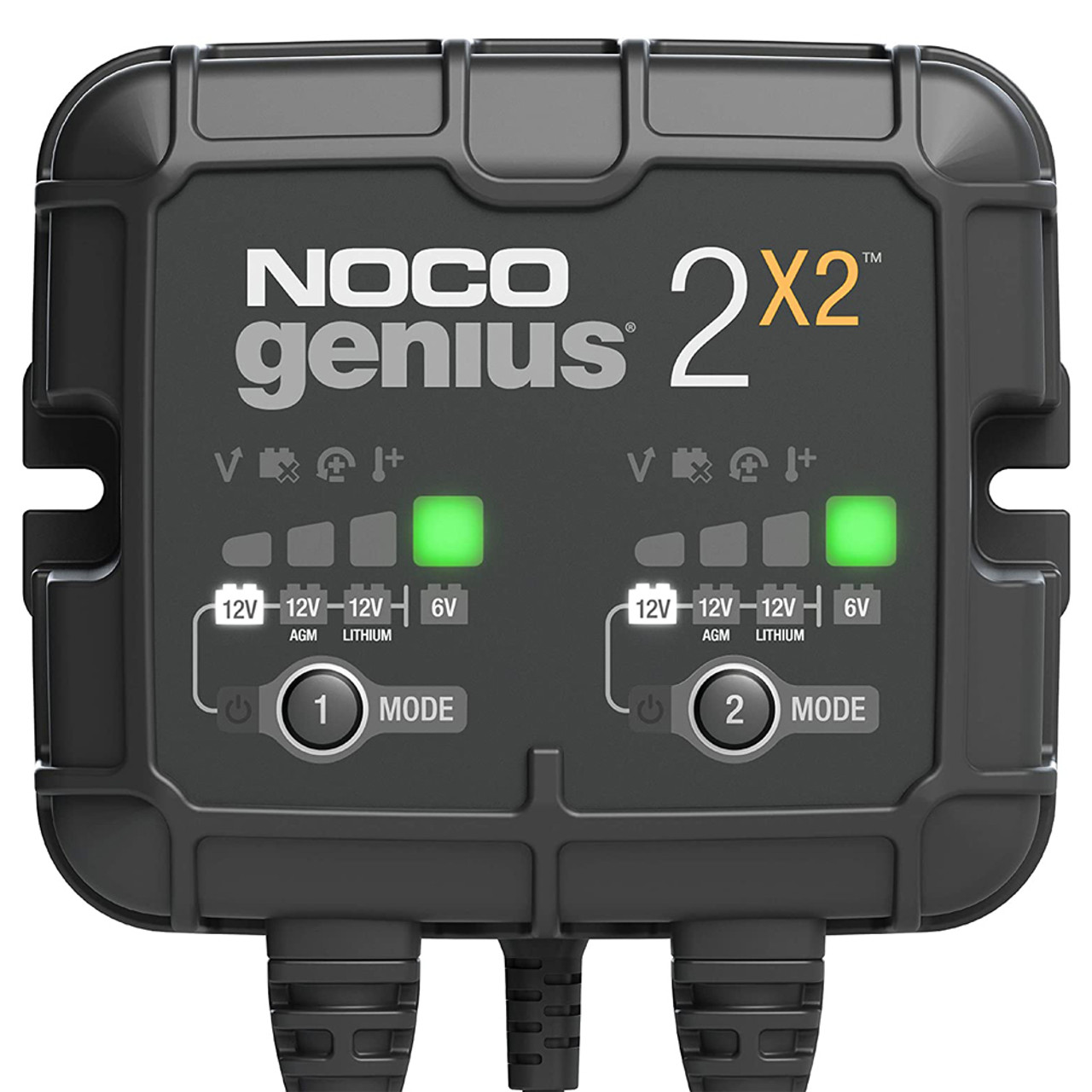Noco Batter Charger 2-Bank 4 Amp - NOCGENIUS2X2