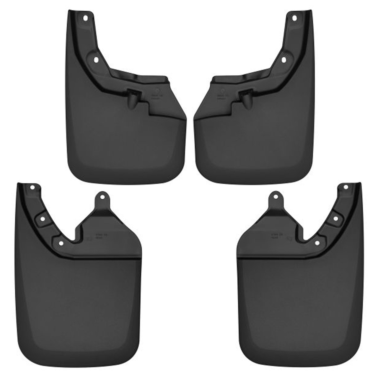 Husky Front and Rear Mud Guard Set - HSK56946