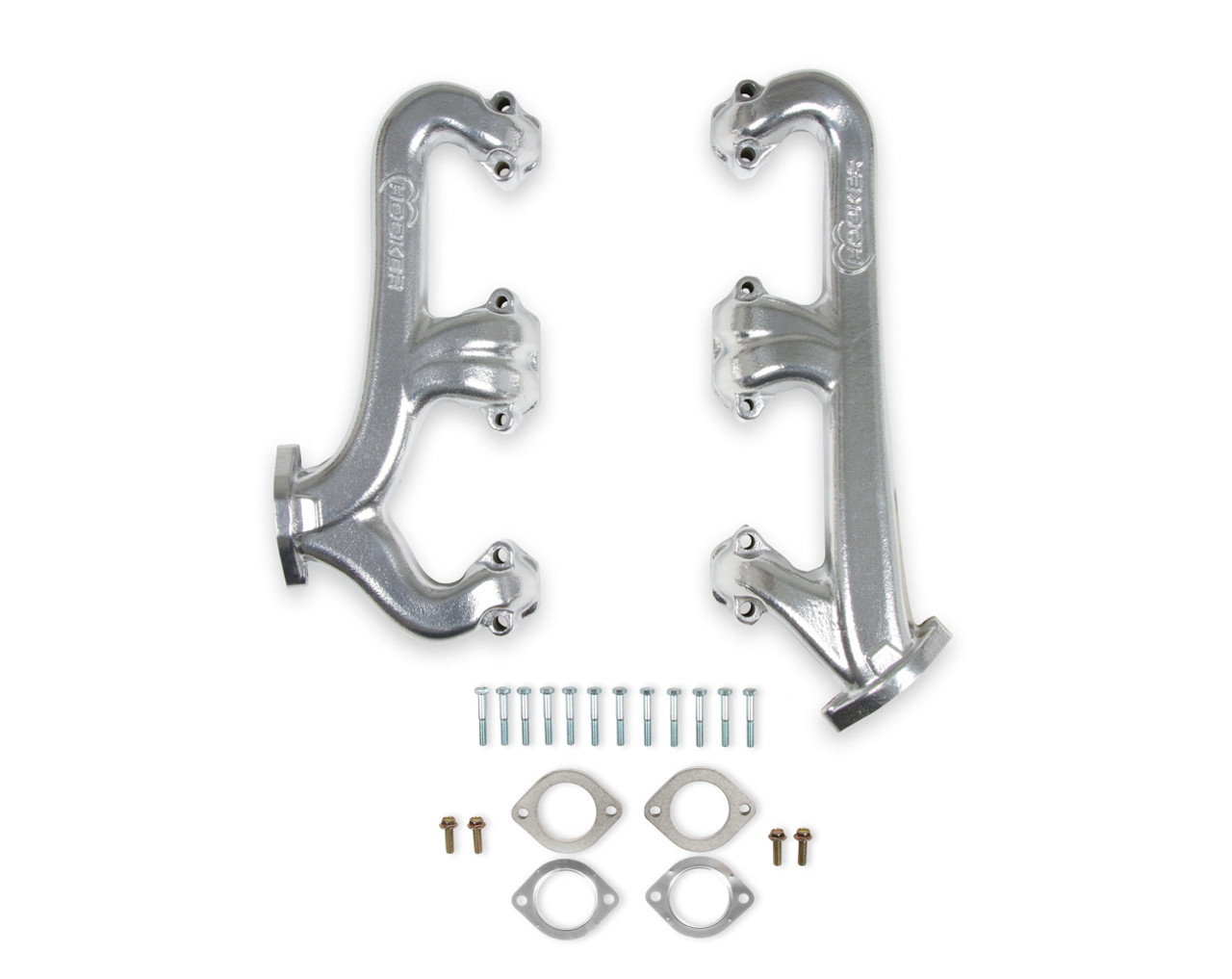 Hooker Exhaust Manifold Set Cast Iron - SBC 2.5 Dia - HKR8525-1HKR