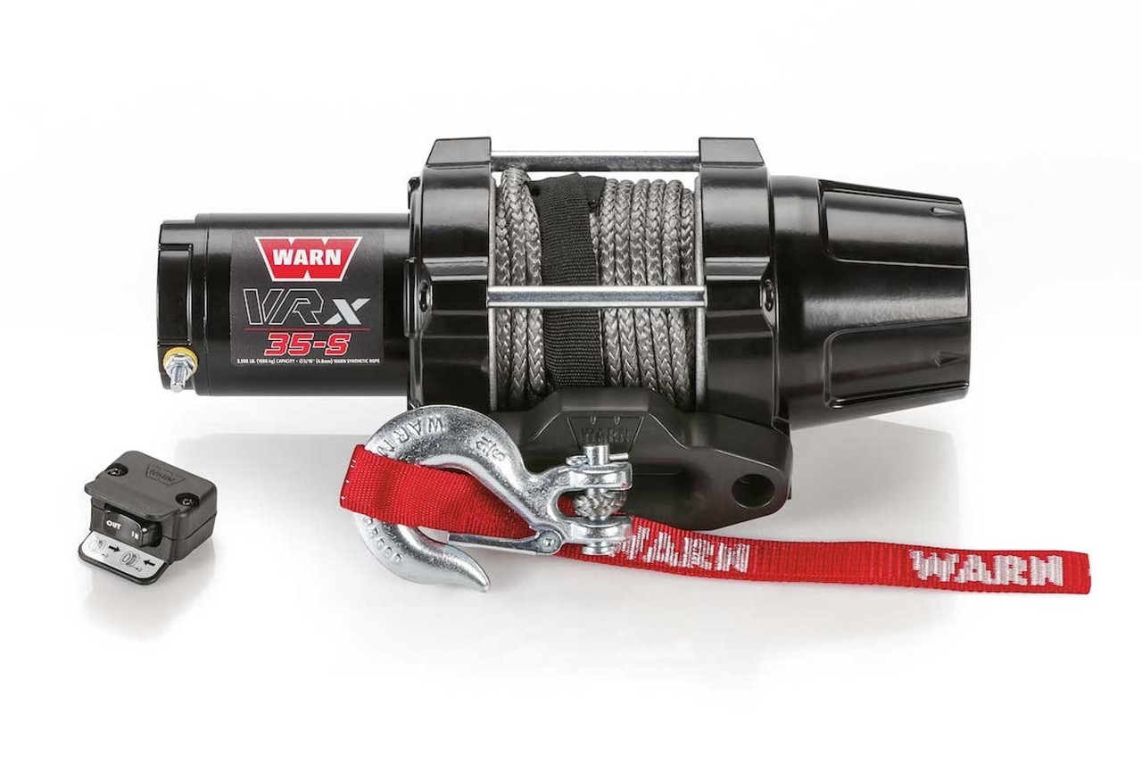 Warn VRX 35-S Winch 3500lb Synthetic Rope - WAR101030