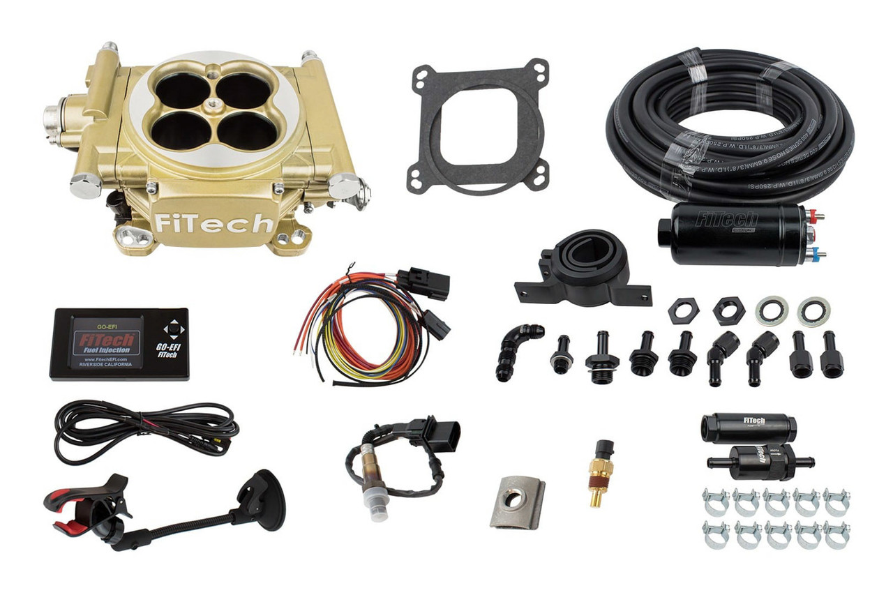 FiTech 600 HP E/S EFI System Classic Gold - FIT31005