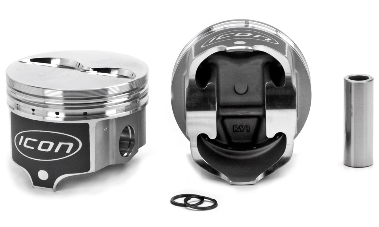 Icon BBM F/T Piston Set 4.360 Bore -4.5cc - ICNIC822.040