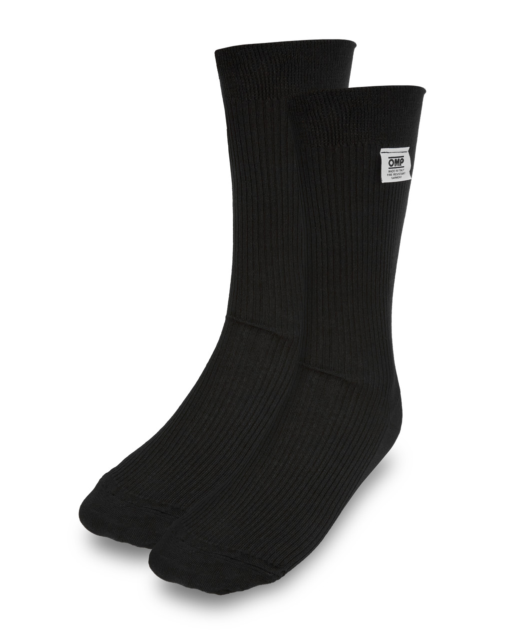 OMP Racing Socks Black Nomex Size Small FIA - OMPIE0-0762-A01-071-S
