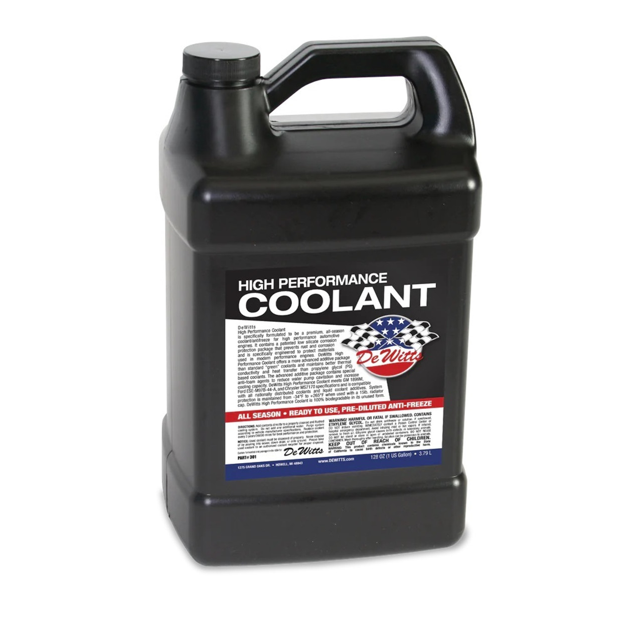 Dewitts Radiator Coolant 50/50 Pre-Mix 1 Gal - DEW32-305