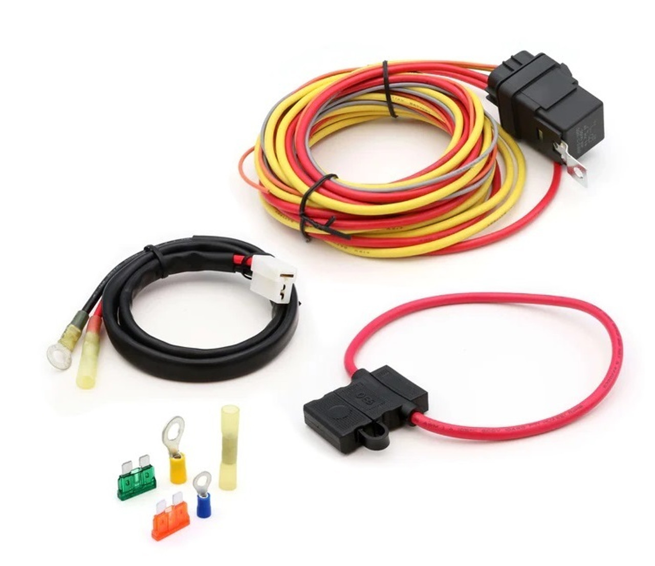 Dewitts Radiator Spal Fan Wiring Harness with Relay - DEW32-SPFRH