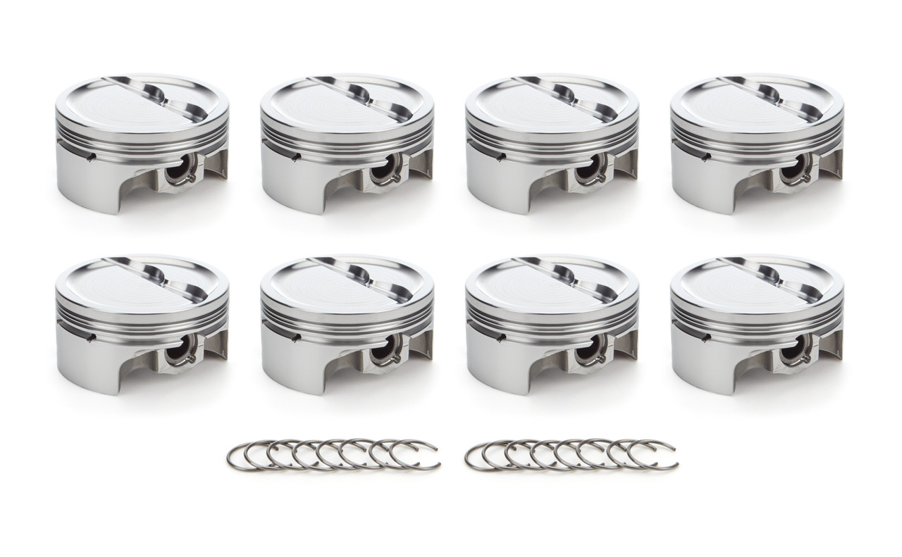 Race Tec Pistons SBC Dished Piston Set 4.030 Bore  -18.9cc - RTP1000650