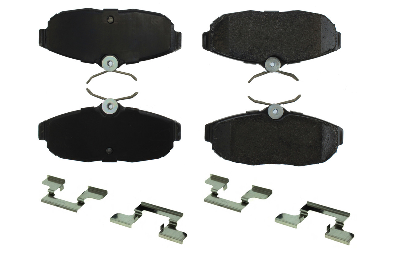 Posi-Quiet Extended Wear Brake Pads with Shims a