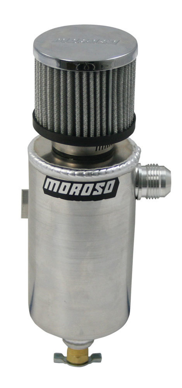 Moroso Alum. Breather Tank w/-12an Fitting