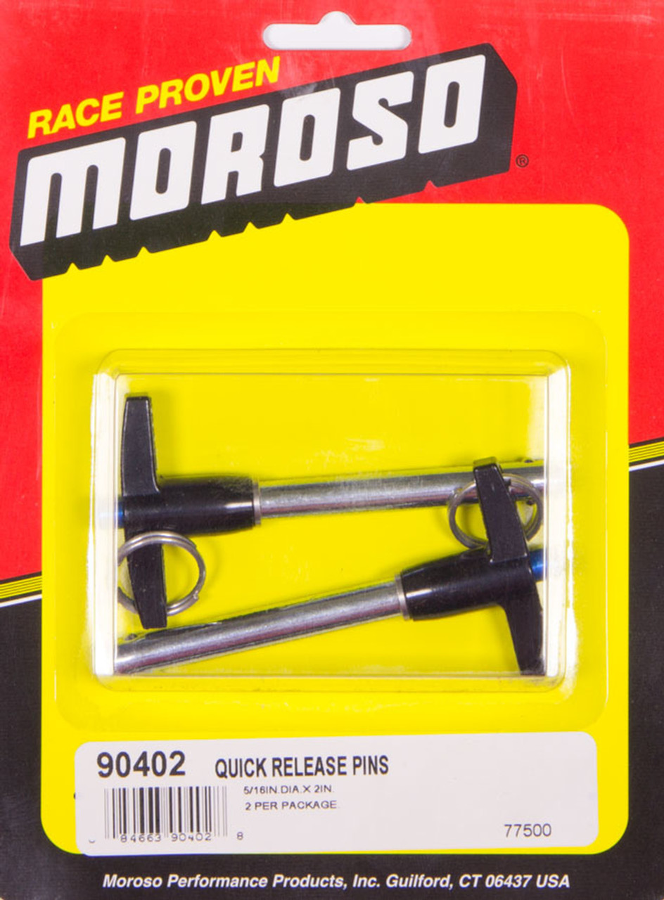 Moroso Quick Release Pins (2) 5/16 x 2in