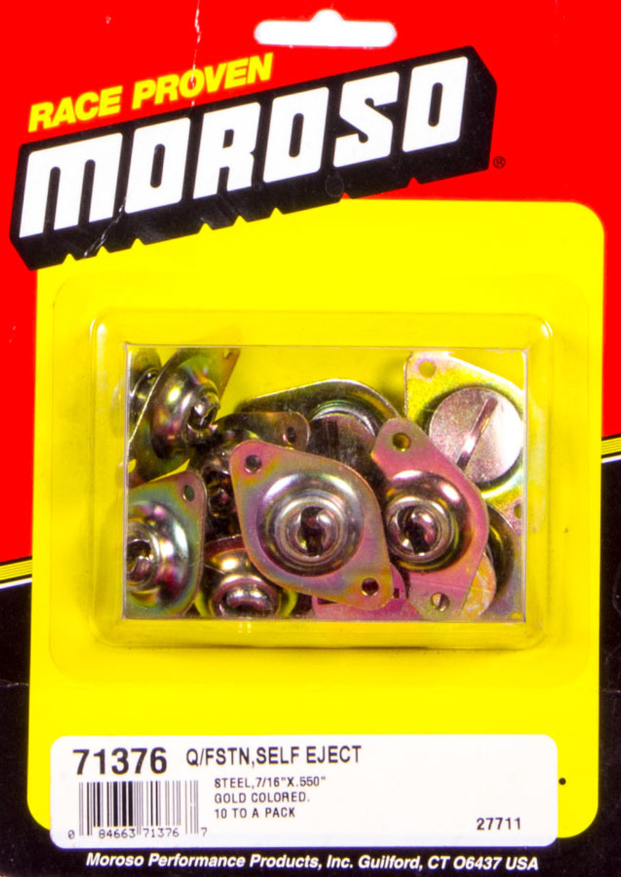 Moroso Self-Ejecting Fasteners- Large Head-7/16in x .500