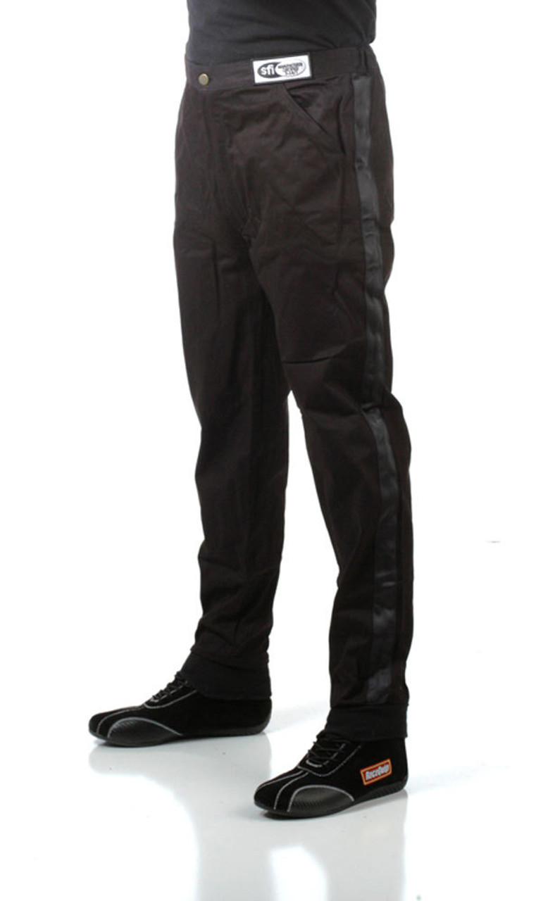 RaceQuip Black Pants Single Layer 3X-Large
