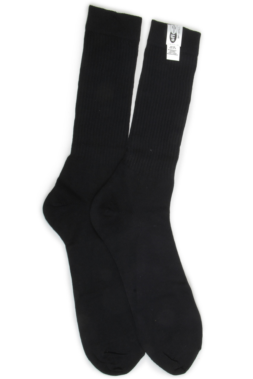 RaceQuip Socks FR Small 6-7 Black SFI 3.3