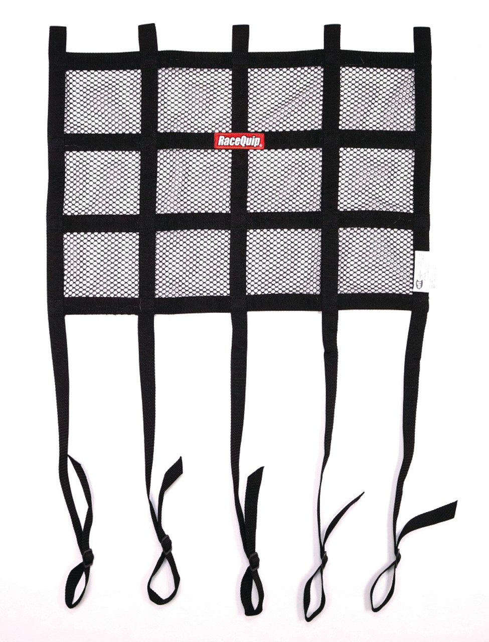 RaceQuip Window Net Mesh Black SFI Hybrid Adj. Strap