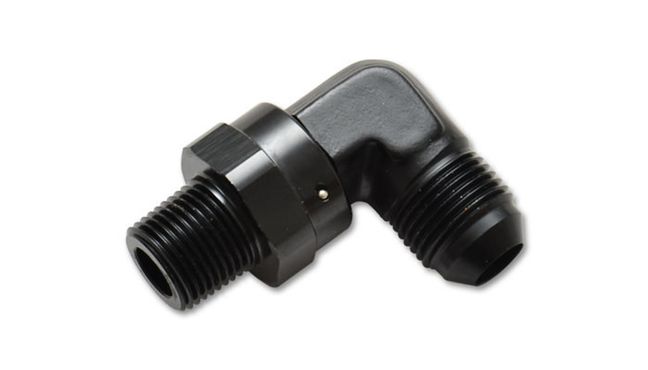 Vibrant Performance -10 Male AN to Male NPT 1/2in 90 Degree Adapter