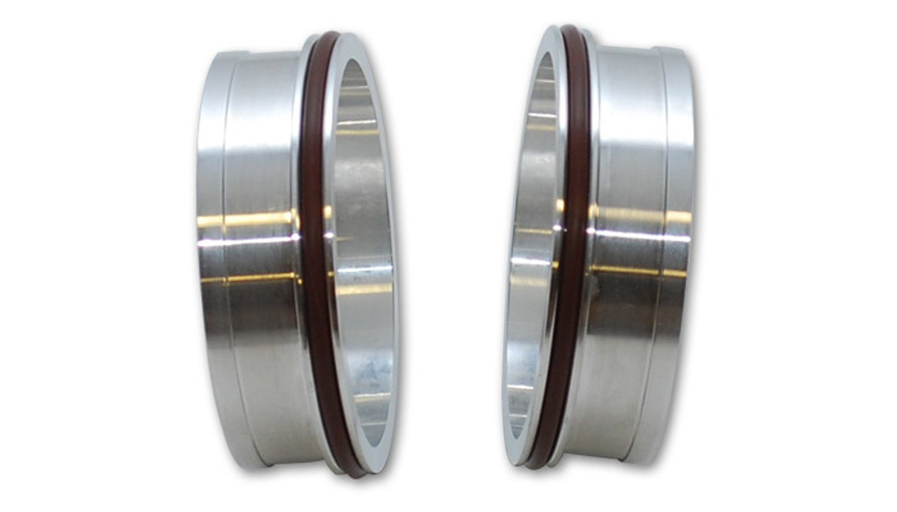 Vibrant Performance Aluminum Weld Fitting wi th O-Rings for 3-1/2in