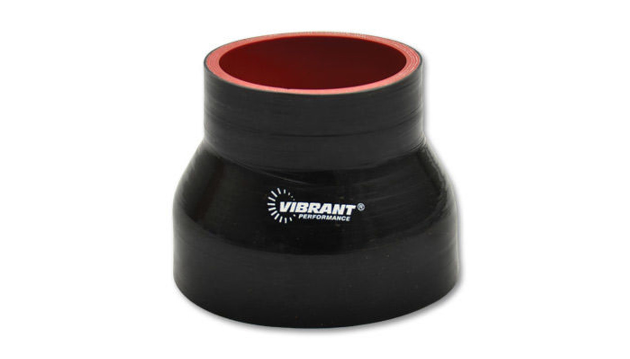 Vibrant Performance 2in ID to 2-1/2in ID Silicone Transition Hose
