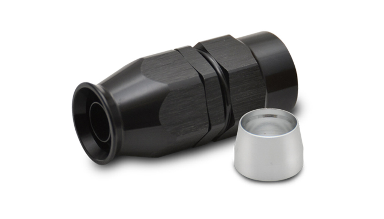 Vibrant Performance Straight Hose End Fitting -8AN
