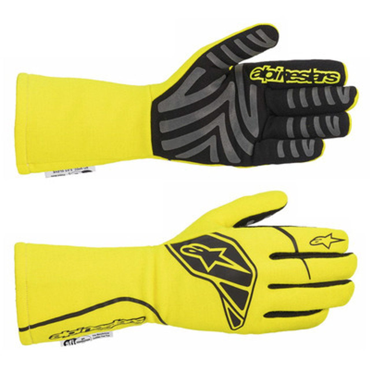 Alpinestars USA Glove Tech-1 Start V3 Yellow Medium