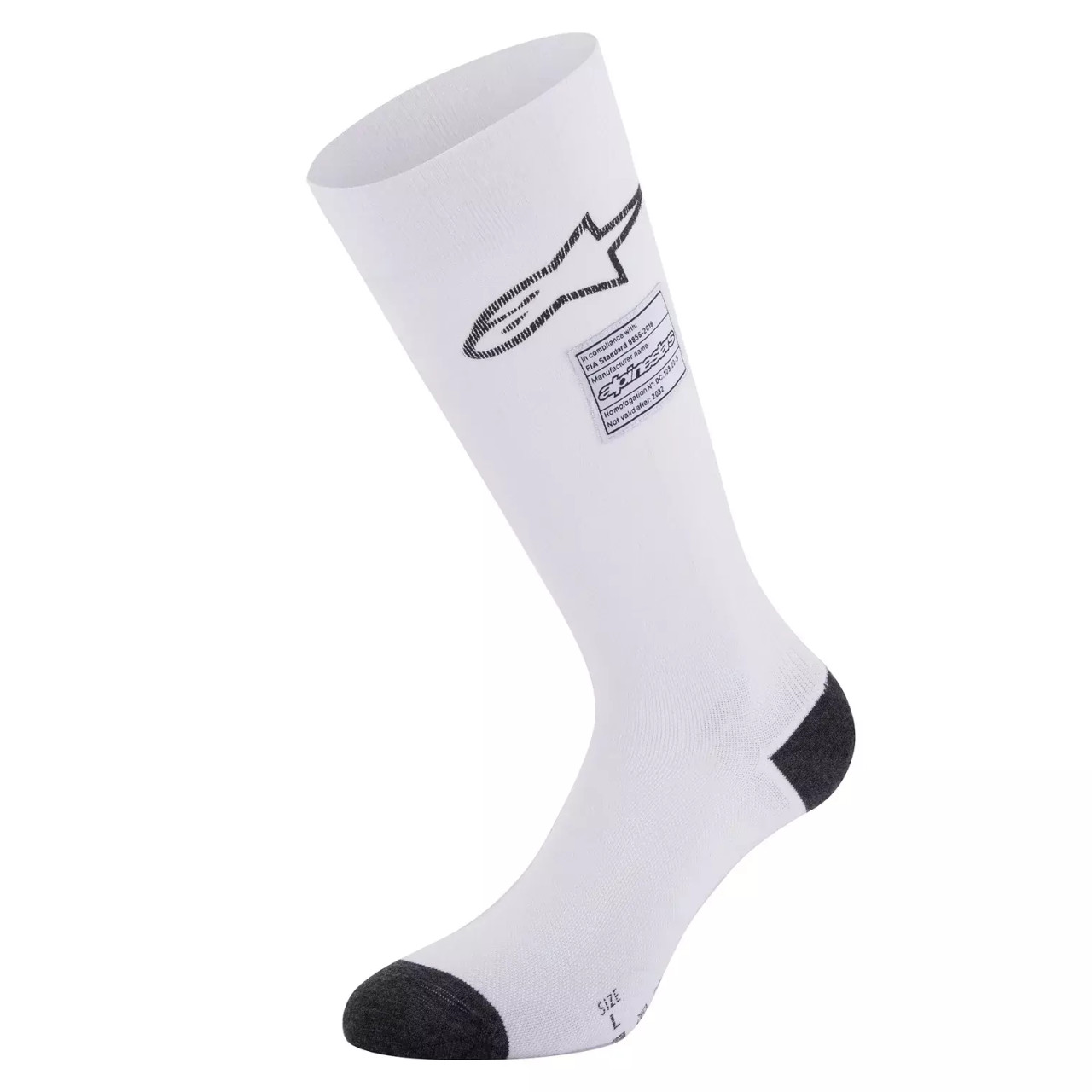 Alpinestars USA Socks ZX V4 White Large