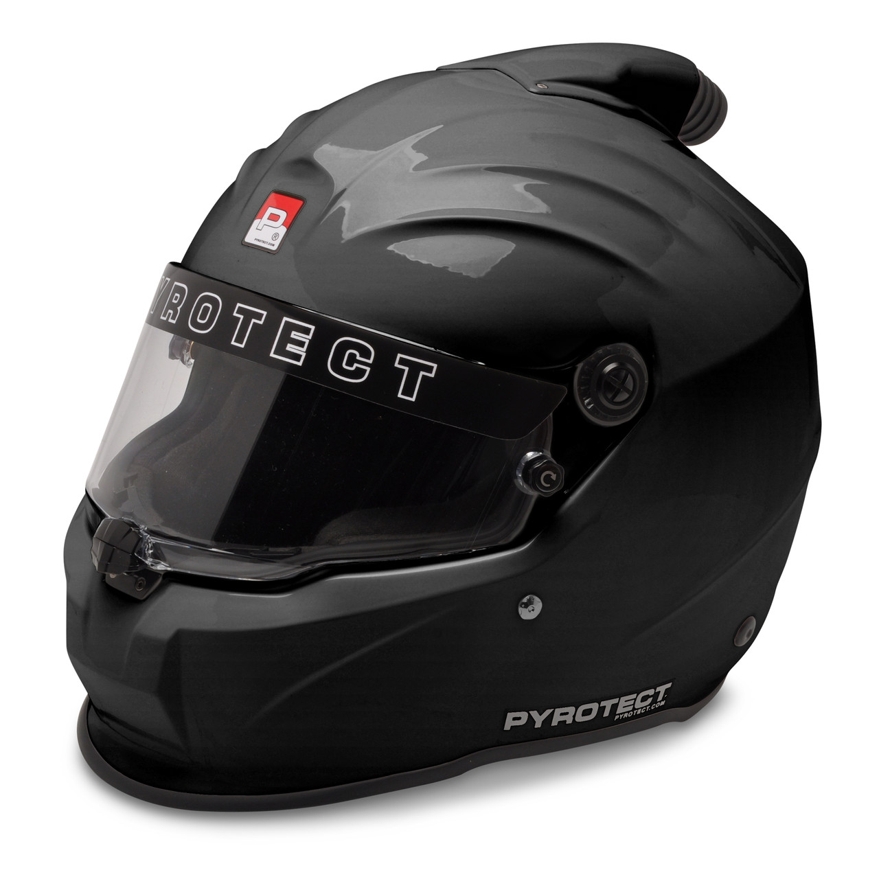 Pyrotect Helmet Pro X-Lrg Gloss Black Top Air D/B SA2020