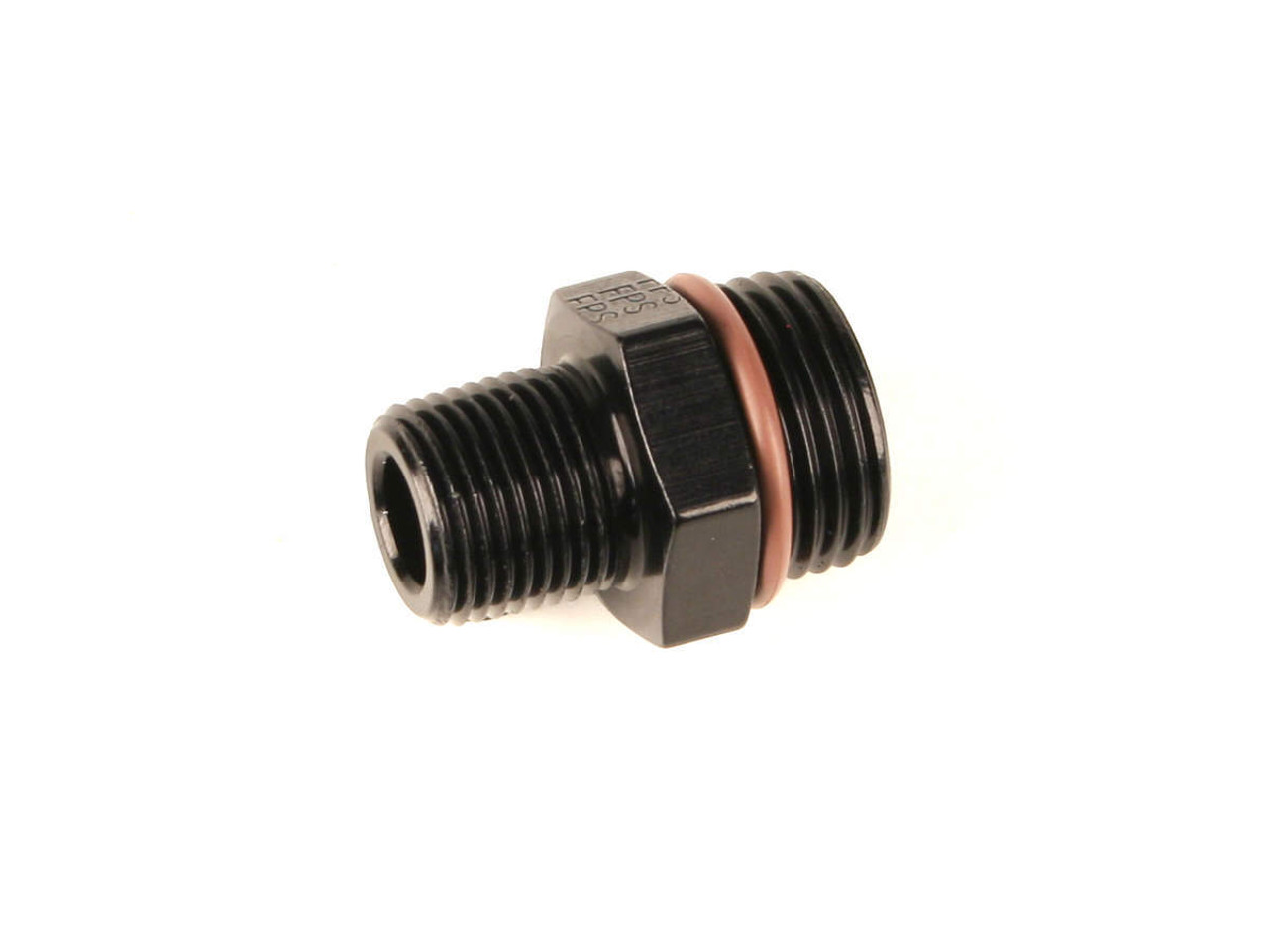 Fragola #10 ORB x 3/8 MPT Adapter Fitting Black